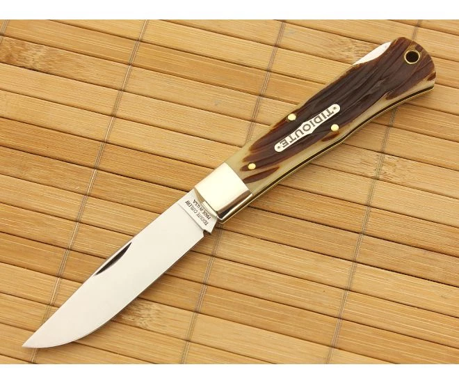 Tidioute Cutlery #72 Cody Scout Grizzly Cut Bone 1 Tidioute Cutlery #72 Cody Scout Grizzly Cut Bone