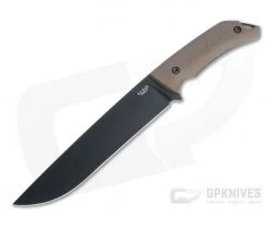 Kabar Jarosz Camp Turok Black 1095 Brown Ultramid Fixed Blade Knife 7511