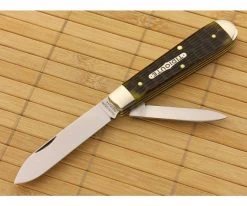 Tidioute Cutlery #77 Yankee Jack Pine Green Jig Bone