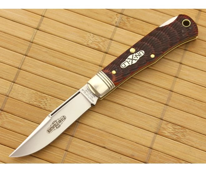 Northfield #83LB Tascosa Little Lock Back Autumn Leaf Clip Point 1 Northfield #83LB Tascosa Little Lock Back Autumn Leaf Clip Point