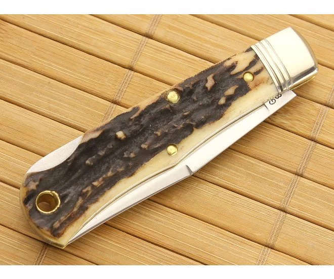 Northfield #83LB Clip Pt Tascosa Natural Stag Serialized 2 Northfield #83LB Clip Pt Tascosa Natural Stag Serialized - Image 2