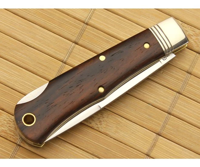 Northfield #83LB Tascosa Little Lock Back Cocobolo Wood 2 Northfield #83LB Tascosa Little Lock Back Cocobolo Wood - Image 2