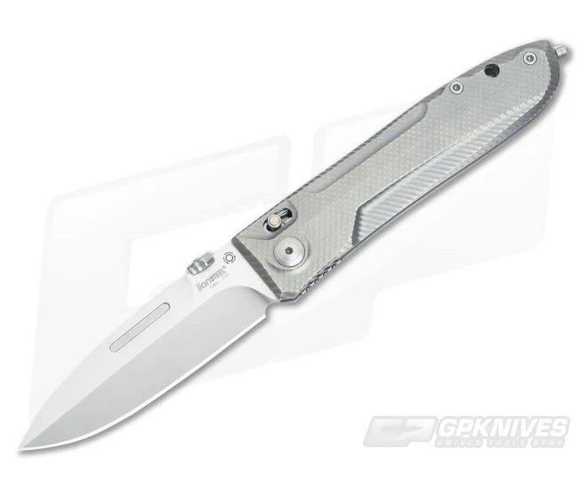 LionSteel Big Daghetta Titanium with Satin D2 8710 GY 1 LionSteel Big Daghetta Titanium with Satin D2 8710 GY