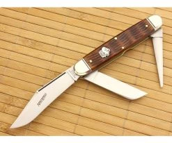 Northfield #98 Texas Cattle Knife Antique Autumn Bone