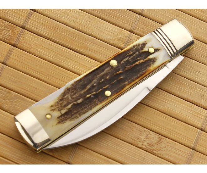 Northfield #99 Wall Street Burnt Stag Wharncliffe 2 Northfield #99 Wall Street Burnt Stag Wharncliffe - Image 2