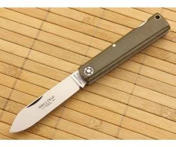 Farm & Field #99 Farmer Lock OD Green Linen Micarta