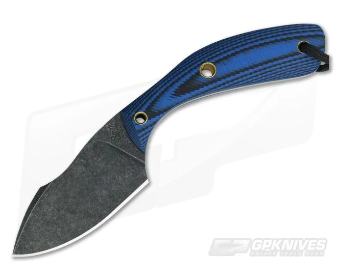 Smith & Sons Apex Darkened D2 Blue & Black G10 Multi Purpose Fixed Blade 1 Smith & Sons Apex Darkened D2 Blue & Black G10 Multi Purpose Fixed Blade