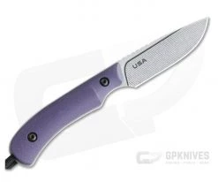 Smith & Sons Axiom Purple G10 Toxic Liners AEB-L EDC Fixed Blade -Camping Knives best sale axiom 01 3