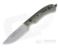 Smith & Sons Axiom Camo G10 Orange Liners AEB-L EDC Fixed Blade