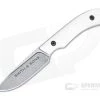 Smith & Sons Axiom White G10 Black Liners AEB-L EDC Fixed Blade
