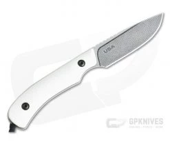 Smith & Sons Axiom White G10 Black Liners AEB-L EDC Fixed Blade 5 Smith & Sons Axiom White G10 Black Liners AEB-L EDC Fixed Blade -Camping Knives best sale axiom 07 3