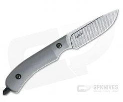 Smith & Sons Axiom Gray G10 Toxic Liners AEB-L EDC Fixed Blade -Camping Knives best sale axiom 11 3