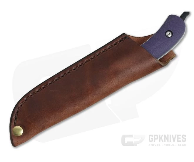 Smith & Sons Axiom Purple G10 Toxic Green Liners AEB-L EDC Fixed Blade 2 Smith & Sons Axiom Purple G10 Toxic Green Liners AEB-L EDC Fixed Blade - Image 2