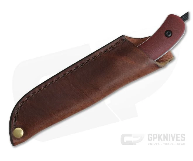 Smith & Sons Axiom Ruby Red G10 Black Liners AEB-L EDC Fixed Blade 2 Smith & Sons Axiom Ruby Red G10 Black Liners AEB-L EDC Fixed Blade - Image 2