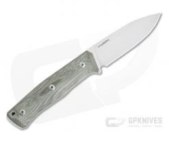 LionSteel B35 Green Canvas Micarta Flat Ground Sleipner Bushcraft Fixed Blade 5 LionSteel B35 Green Canvas Micarta Flat Ground Sleipner Bushcraft Fixed Blade -Camping Knives best sale b35 cvg 3