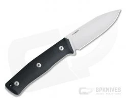 LionSteel B35 Black G10 Flat Ground Sleipner Bushcraft Fixed Blade -Camping Knives best sale b35 gbk 3