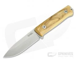 LionSteel B40 Bushcraft Olive Wood Sleipner Steel Fixed Blade