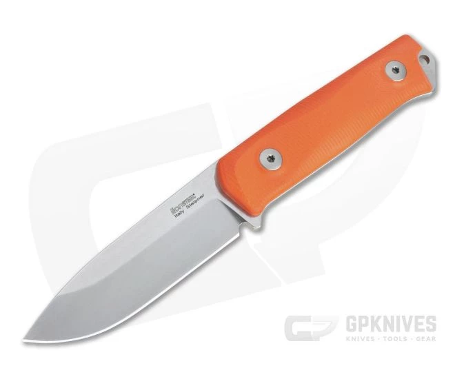 LionSteel B41 Bushcraft Orange G10 Sleipner Steel Fixed Blade 1 LionSteel B41 Bushcraft Orange G10 Sleipner Steel Fixed Blade