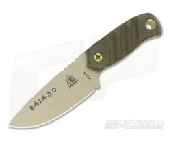 TOPS BAJA 3.0 Coyote Tan Fixed Blade Knife