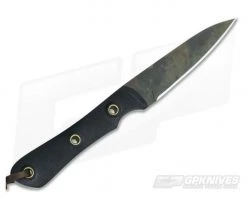 Smith & Sons Bandit Original Patina CPM D2 Black Micarta Compact Fixed Blade 5 Smith & Sons Bandit Original Patina CPM D2 Black Micarta Compact Fixed Blade -Camping Knives best sale bd bm op 3