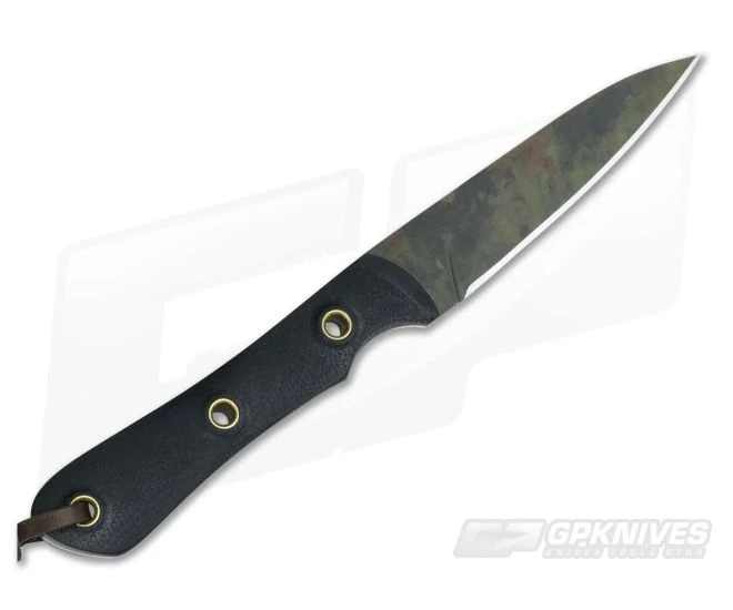 Smith & Sons Bandit Original Patina CPM D2 Black Micarta Compact Fixed Blade 3 Smith & Sons Bandit Original Patina CPM D2 Black Micarta Compact Fixed Blade - Image 3