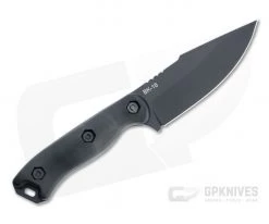 Kabar Becker BK18BK Harpoon Black 1095 Tactical Fixed Blade Knife -Camping Knives best sale bk18bk 3