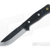 TOPS B.O.B. Fieldcraft Knife Black G10