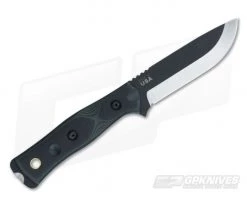 TOPS B.O.B. Fieldcraft Knife Black and Green G10 -Camping Knives best sale brosgb 2