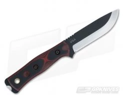 TOPS B.O.B. Fieldcraft Knife Red and Black G10 -Camping Knives best sale brosrb 2