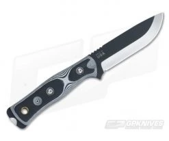 TOPS B.O.B. Fieldcraft Knife White and Black G10 -Camping Knives best sale broswb 3