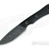 Smith & Sons Brave Darkened D2 Black Micarta Every Day Carry Fixed Blade