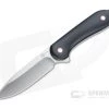 CIVIVI Fixed Blade Elementum Satin 10Cr15CoMoV Contoured Black G10 Knife C2104A