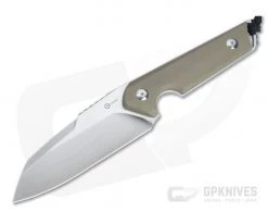 CIVIVI Kepler Torbe Satin 9Cr18MoV Tan G10 Fixed Blade C2109B