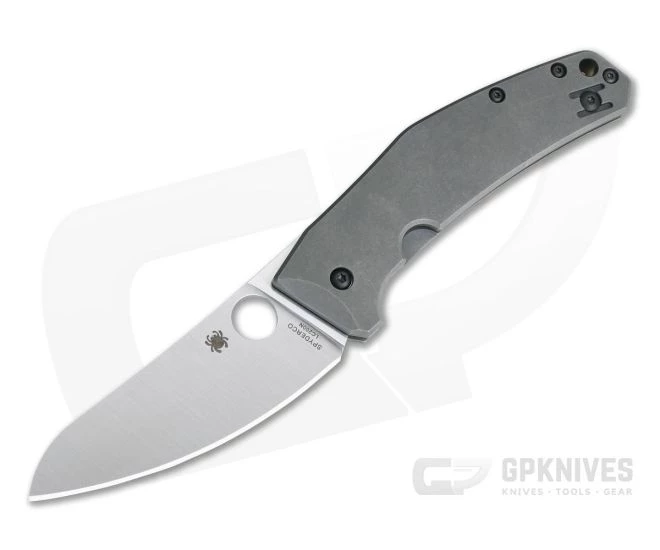 Spyderco SpydieChef Titanium Frame Lock CQI C211TIP 1 Spyderco SpydieChef Titanium Frame Lock CQI C211TIP