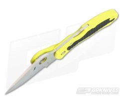 Spyderco Snap-It Salt Plain C26PYL -Camping Knives best sale c26pyl 3