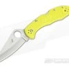 Spyderco Salt 2 Plain H1 Yellow FRN Back Lock Folder C88PYL2