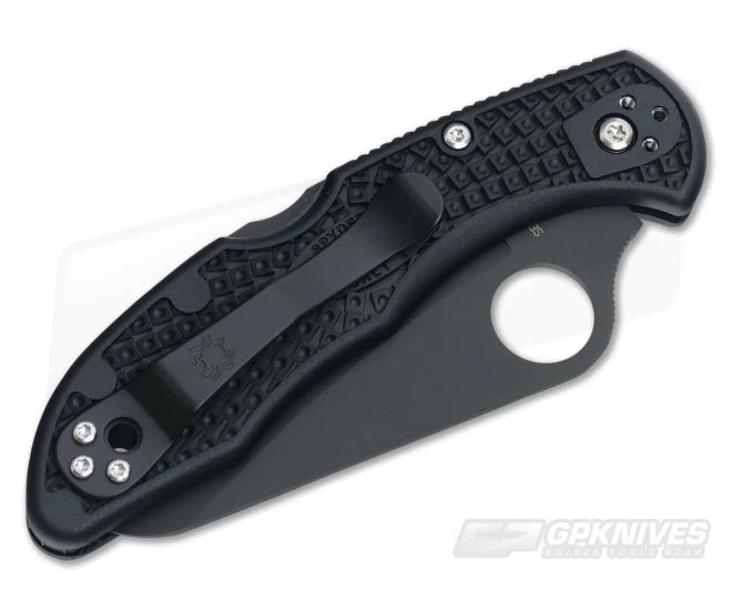 Spyderco Salt 2 Black Serrated H1 Black FRN Back Lock Folder C88SBBK2 2 Spyderco Salt 2 Black Serrated H1 Black FRN Back Lock Folder C88SBBK2 - Image 2