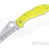 Spyderco Salt 2 Wharncliffe Serrated H1 Yellow FRN Back Lock Folder C88SWCYL2