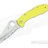 Spyderco Salt 2 Serrated H1 Yellow FRN Back Lock Folder C88SYL2