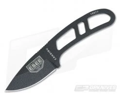 ESEE Candiru Black with Molded Black Sheath
