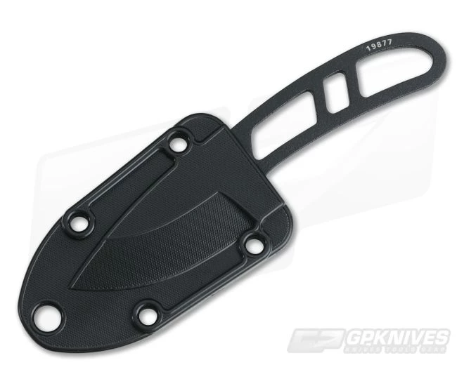 ESEE Candiru Black with Molded Black Sheath 2 ESEE Candiru Black with Molded Black Sheath - Image 2
