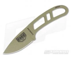 ESEE Candiru Dark Earth with Molded Black Sheath