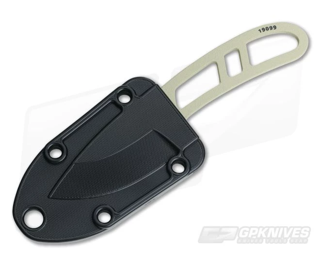 ESEE Candiru Desert Tan with Molded Black Sheath 2 ESEE Candiru Desert Tan with Molded Black Sheath - Image 2