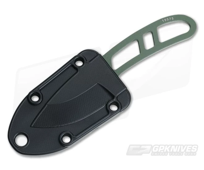 ESEE Candiru OD Green with Molded Black Sheath 2 ESEE Candiru OD Green with Molded Black Sheath - Image 2