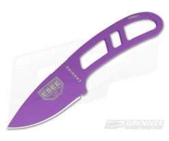 ESEE Candiru Purple with Molded Black Sheath