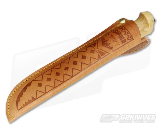 Marttiini Rapala Classic Birch Drop Point Fixed Knife and Sheath CBDP4 2 Marttiini Rapala Classic Birch Drop Point Fixed Knife and Sheath CBDP4 - Image 2