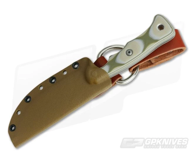 TOPS Knives Camp Creek Nessmuk Skinner CPM S35VN Camo G10 Fixed Blade 2 TOPS Knives Camp Creek Nessmuk Skinner CPM S35VN Camo G10 Fixed Blade - Image 2