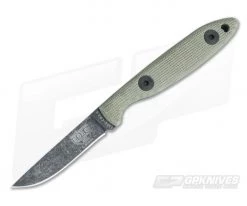 ESEE Knives Camp Lore CR2.5 Black Oxide 1095 Leather Sheath