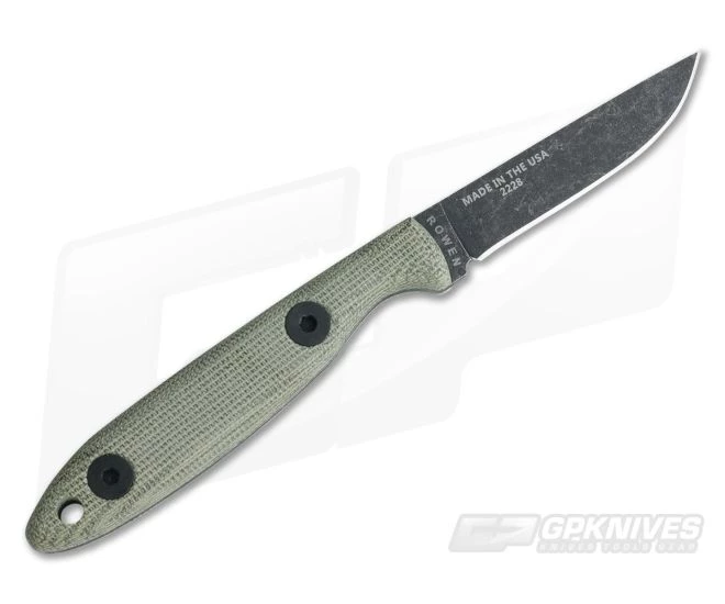 ESEE Knives Camp Lore CR2.5 Black Oxide 1095 Leather Sheath 3 ESEE Knives Camp Lore CR2.5 Black Oxide 1095 Leather Sheath - Image 3