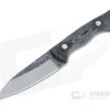 Condor Tool & Knife Bush Slicer Sidekick Black Canvas Micarta Fixed Blade Knife 3956-4.25HC